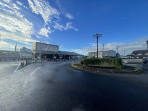 工事前の碧南駅